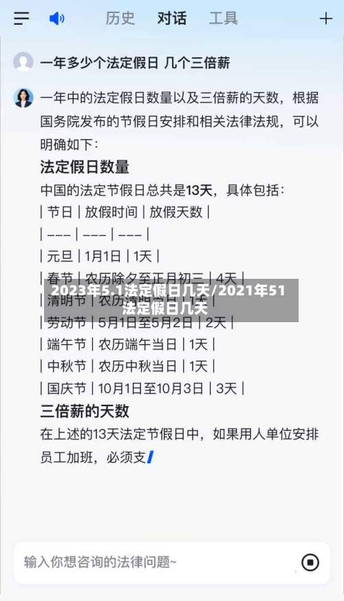 2023年5.1法定假日几天/2021年51法定假日几天-第3张图片