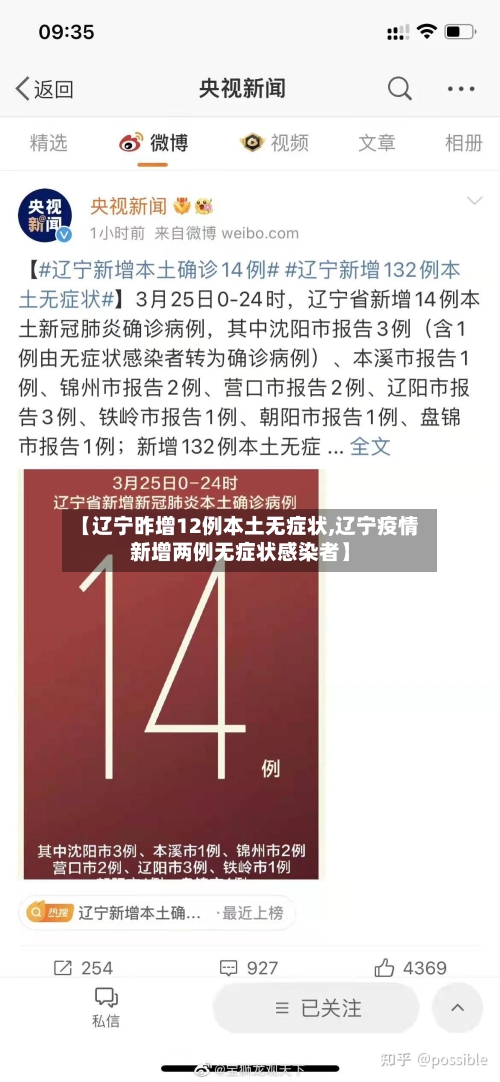 【辽宁昨增12例本土无症状,辽宁疫情新增两例无症状感染者】-第2张图片