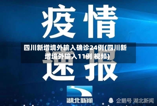 四川新增境外输入确诊24例(四川新增境外输入11例 视频)-第1张图片
