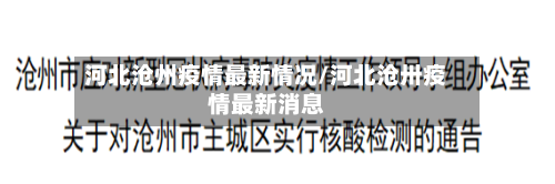 河北沧州疫情最新情况/河北沧卅疫情最新消息-第2张图片