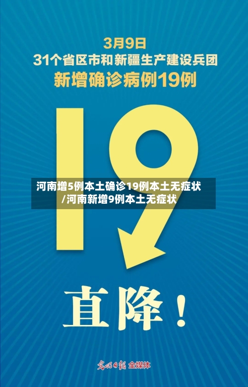 河南增5例本土确诊19例本土无症状/河南新增9例本土无症状-第1张图片