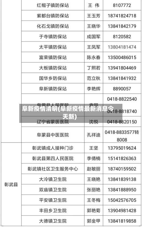 阜新疫情清明(阜新疫情最新消息今天新)-第2张图片